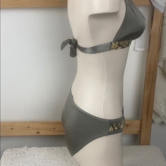 Marks and Spencer Green Printed Bikini - Picture 4 of 8